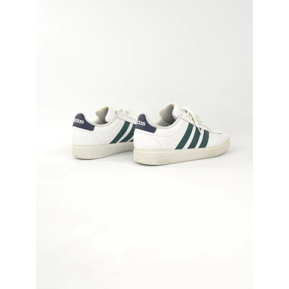 Adidas Grand Court 2.0 (JR2224) Cloudform Shoes White Green Mens Size 8